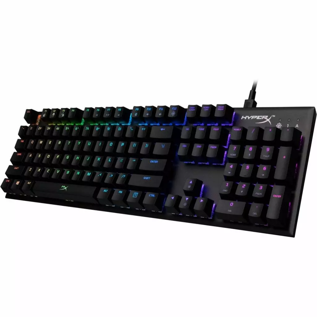 Клавиатура HyperX FPS RGB Kailh Silver Speed (HX-KB1SS2-RU) - 1
