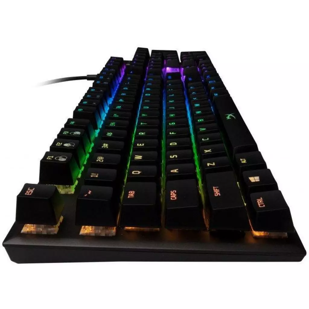 Клавиатура HyperX FPS RGB Kailh Silver Speed (HX-KB1SS2-RU) - 2