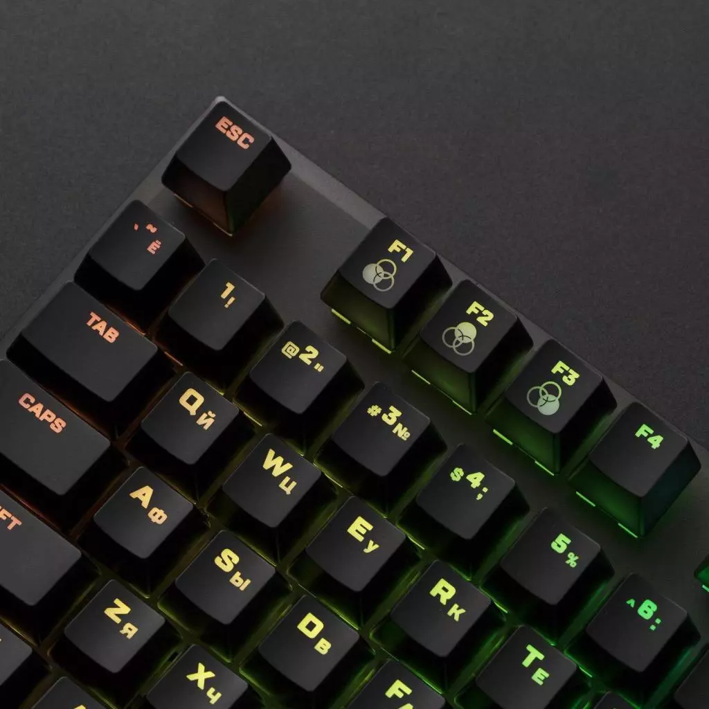 Клавиатура HyperX FPS RGB Kailh Silver Speed (HX-KB1SS2-RU) - 4