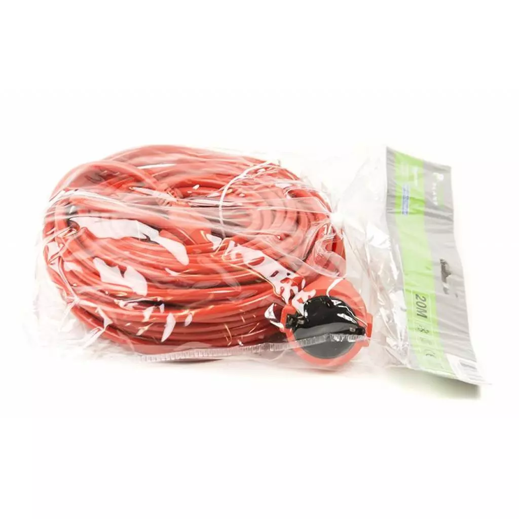 Сетевой удлинитель PowerPlant удлинитель 20 м морозостойкий (JY-3024/20) (PPCA10M20S1L) - 1