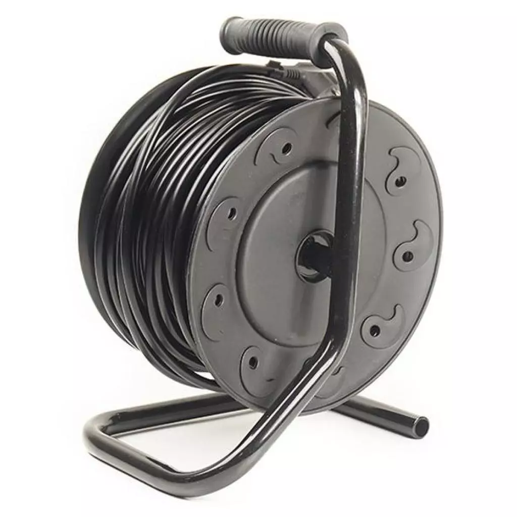 Сетевой удлинитель PowerPlant на катушке 30 м, 4 розетки (JY-2002/30) (PPRA10M300S4) - 2 Сетевой удлинитель PowerPlant на катушке 30 м, 4 розетки (JY-2002/30) (PPRA10M300S4) - 2