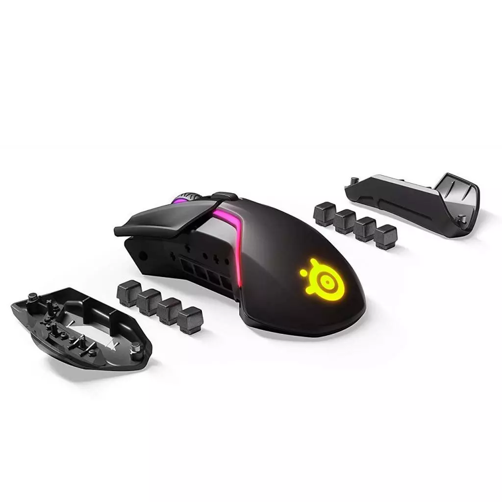 Мышка SteelSeries Rival 650 black (62456) - 7