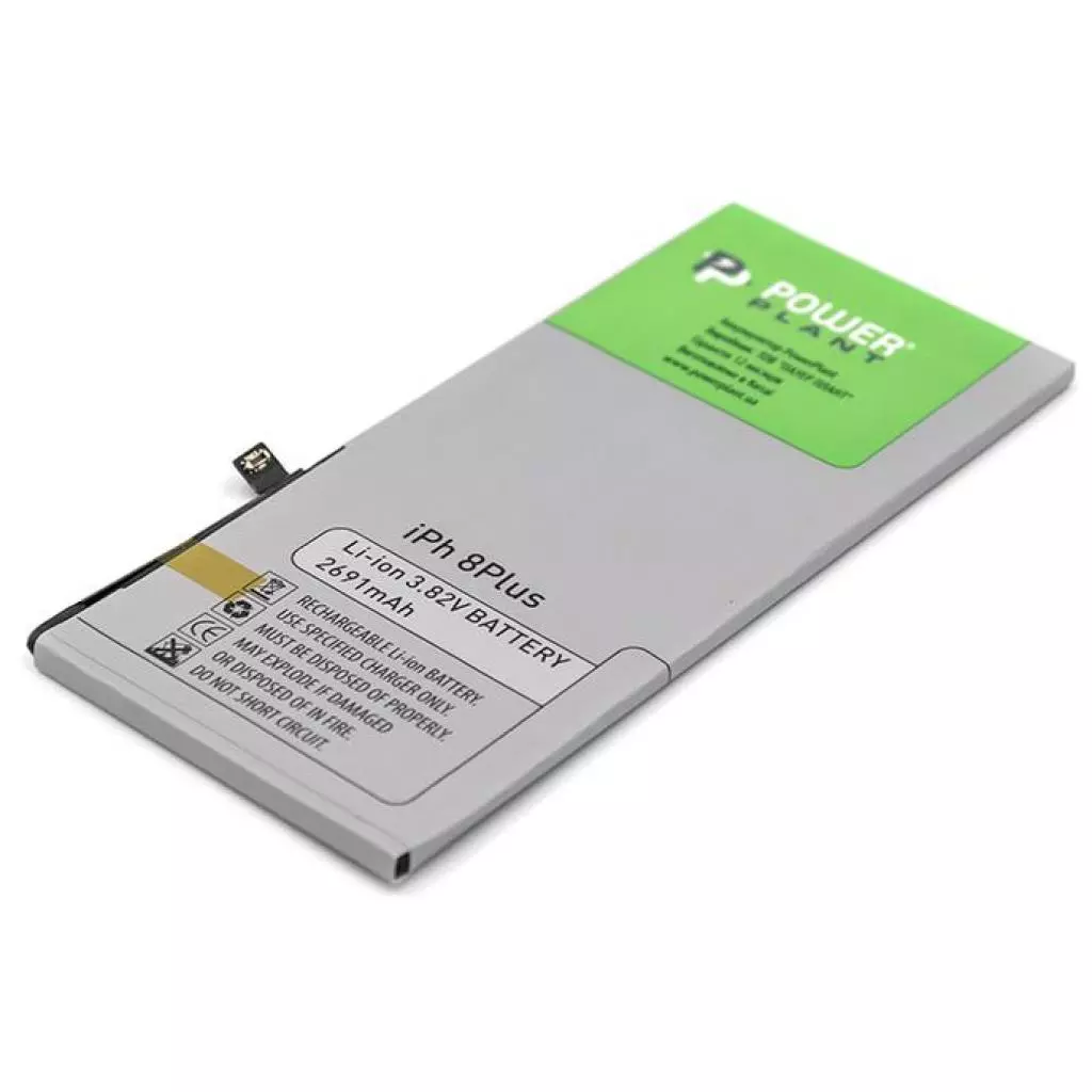 Аккумуляторная батарея для телефона PowerPlant Apple iPhone 8 Plus (616-00367) 2691mAh (SM110032) - 2