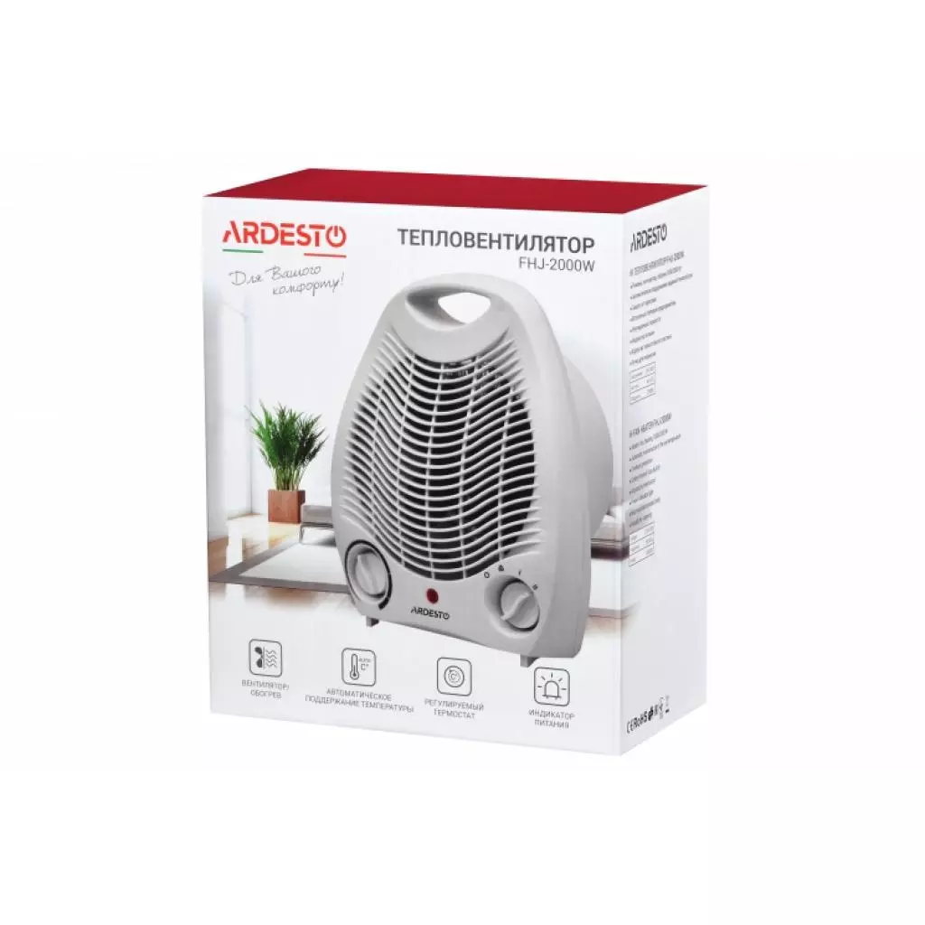 Обогреватель Ardesto FHJ-2000W - 4