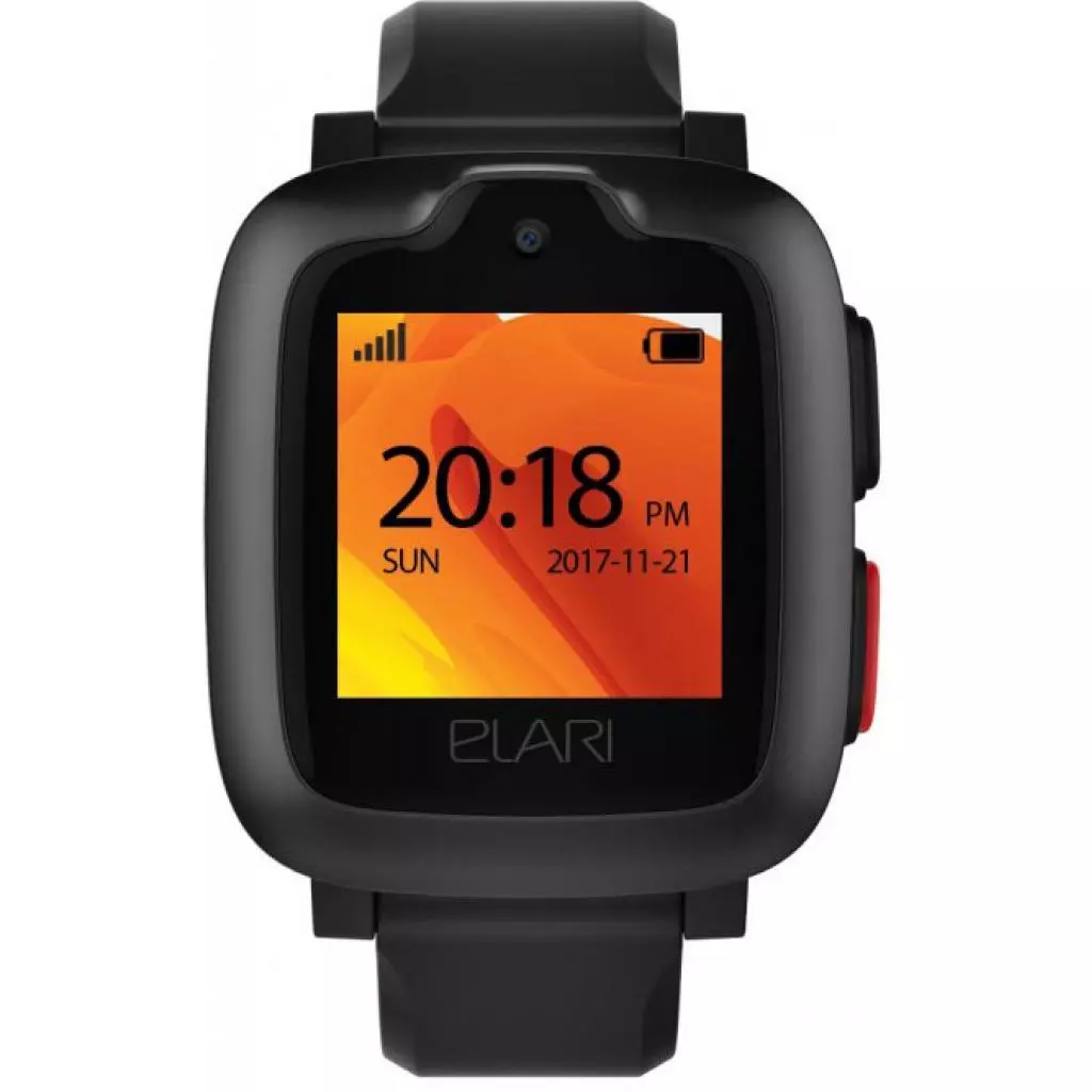 Смарт-часы Elari KidPhone 3G Black с GPS-трекером и видеозвонками (KP-3GB) - 1 Смарт-часы Elari KidPhone 3G Black с GPS-трекером и видеозвонками (KP-3GB) - 1