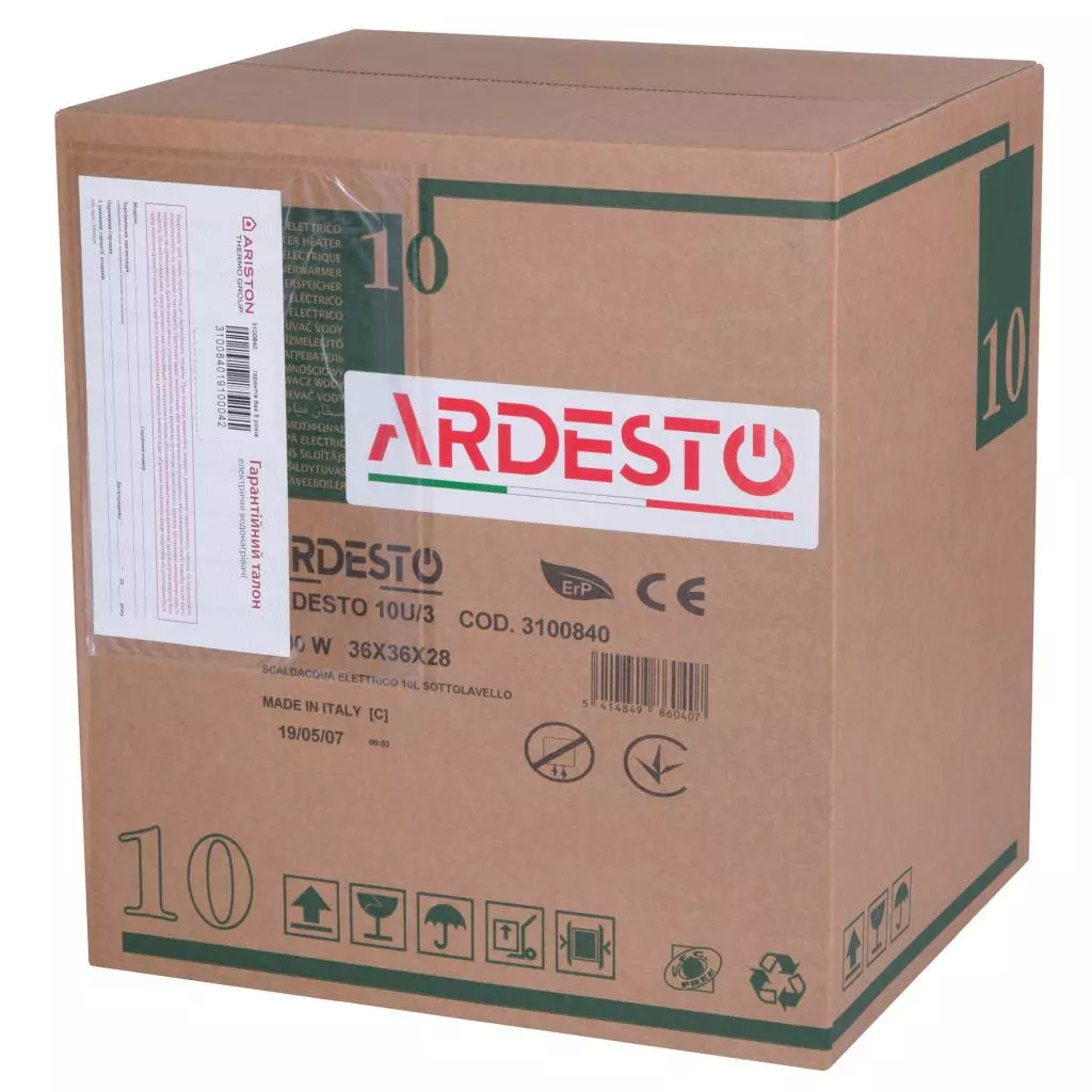 Бойлер Ardesto EWH-10UMWMI - 7 Бойлер Ardesto EWH-10UMWMI - 7