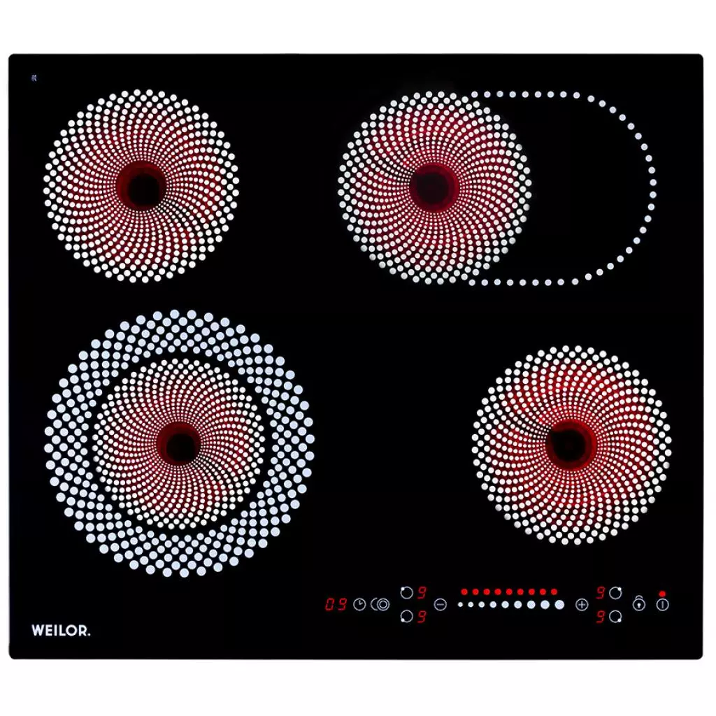 Варочная поверхность Weilor WHC 661 BLACK - 1 Варочная поверхность Weilor WHC 661 BLACK - 1