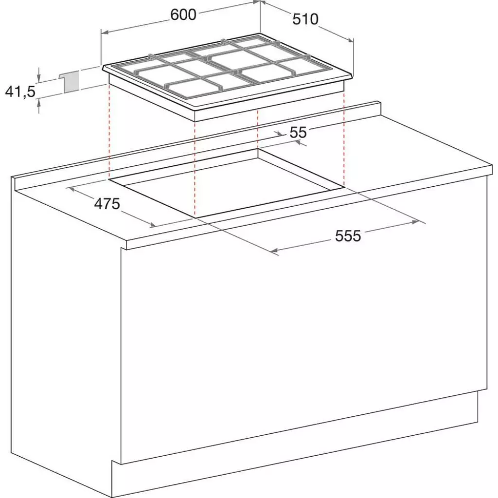 Варочная поверхность Whirlpool PMW64D2IXL - 1 Варочная поверхность Whirlpool PMW64D2IXL - 1