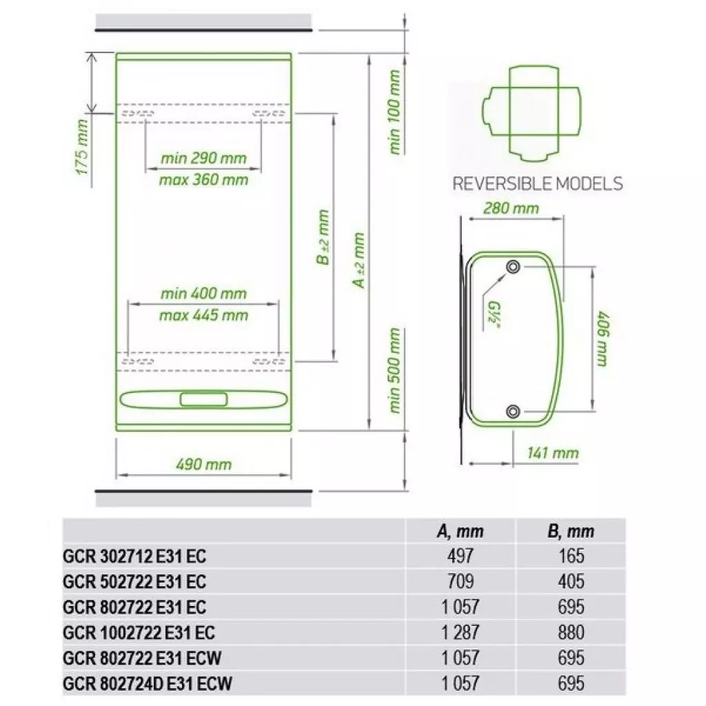 Бойлер Tesy GCR 502722 E31 EC - 2