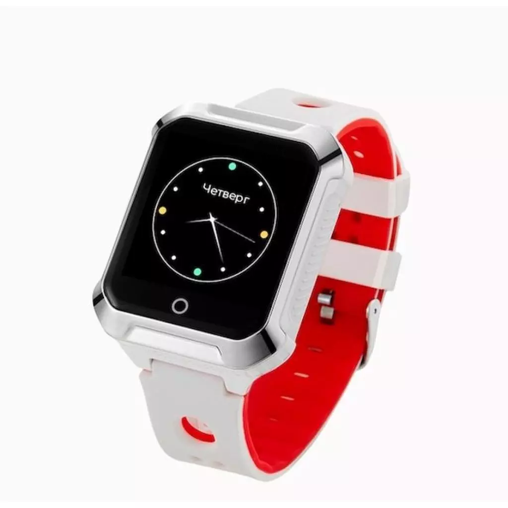 Смарт-часы GoGPS М02 White Телефон-часы с GPS треккером (M02WH)