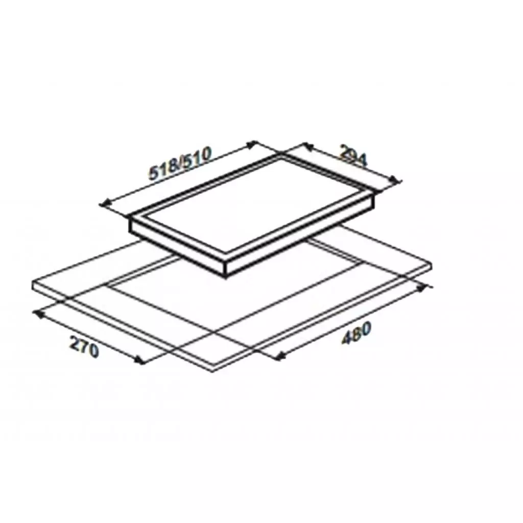 Варочная поверхность Liberty PG3121BS-CCI(457) - 1
