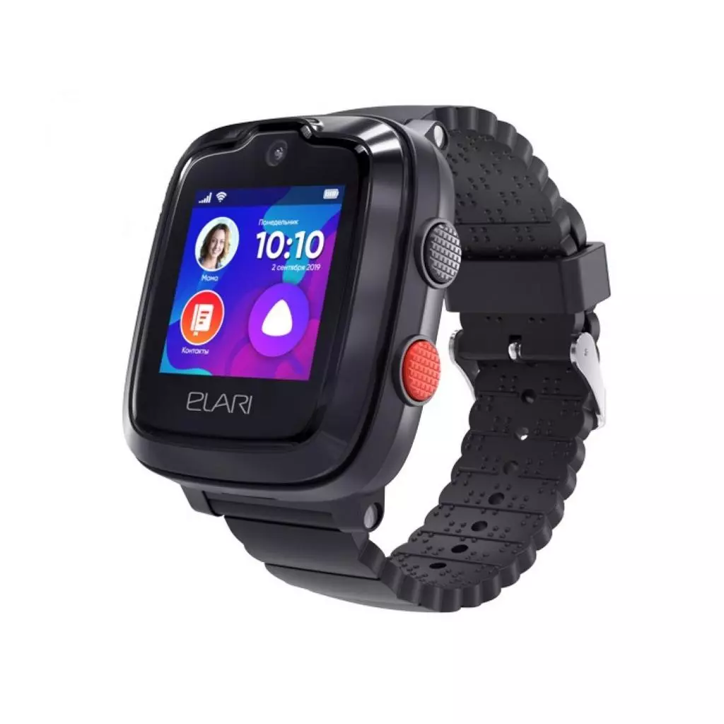 Смарт-часы Elari KidPhone 4G Black (KP-4GB)