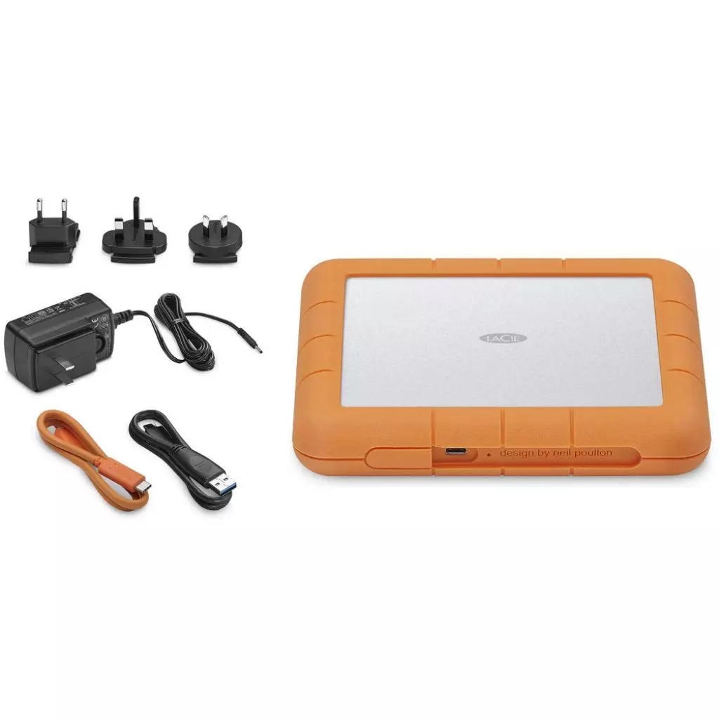 Внешний жесткий диск 2.5" 8TB LaCie (STHT8000800) - 3