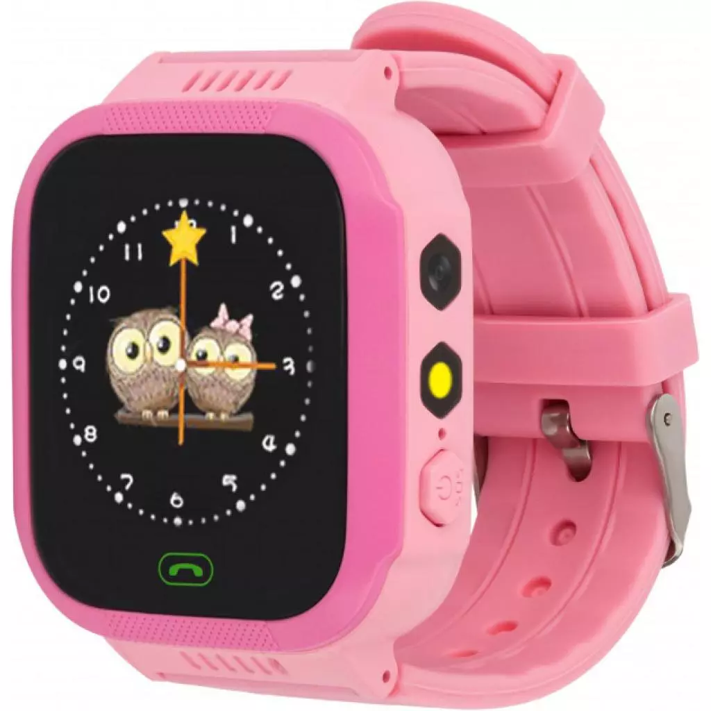 Смарт-часы Discovery iQ4100 Camera LED Light (pink) Детские смарт часы-телефон с (iQ4100 pink) - 1