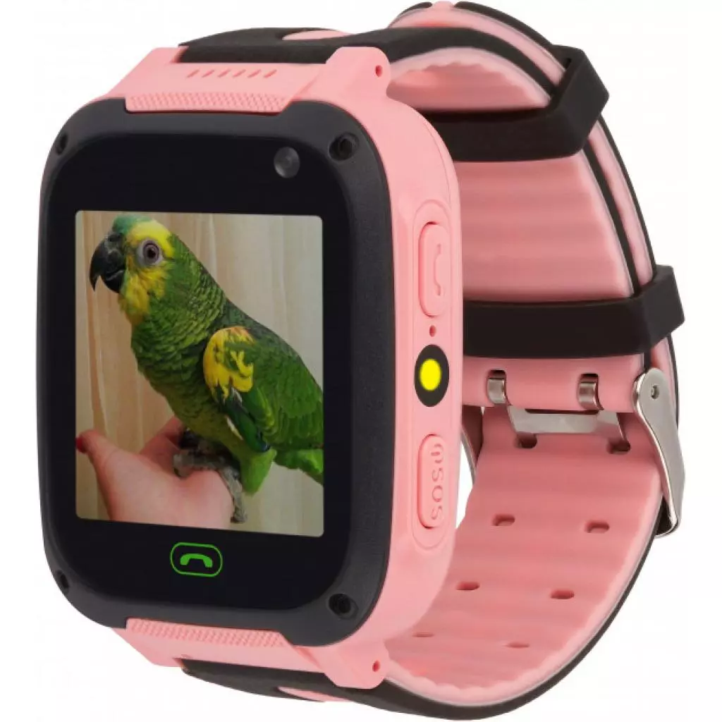 Смарт-часы Discovery iQ4200 Camera LED Light (pink) Детские смарт часы-телефон с (iQ4200 pink) - 2