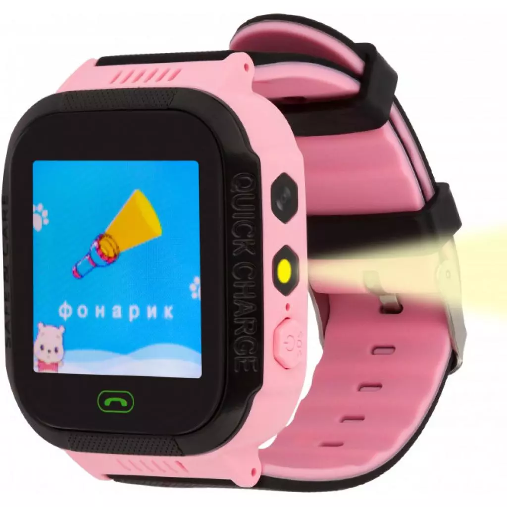 Смарт-часы Discovery iQ4300 Camera LED Light (pink) Детские смарт часы-телефон с (iQ4300 pink) - 1 Смарт-часы Discovery iQ4300 Camera LED Light (pink) Детские смарт часы-телефон с (iQ4300 pink) - 1