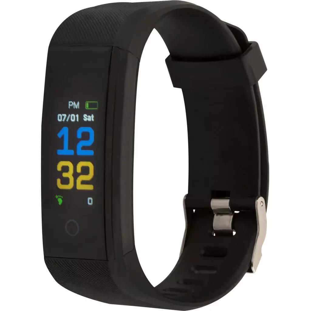 Фитнес браслет Atrix Pro Health A350 Pulse and AD black (fbapha350b)