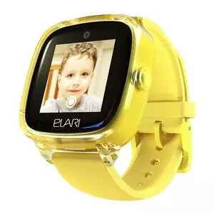 Смарт-часы Elari KidPhone Fresh Yellow с GPS-трекером (KP-F/Yellow)