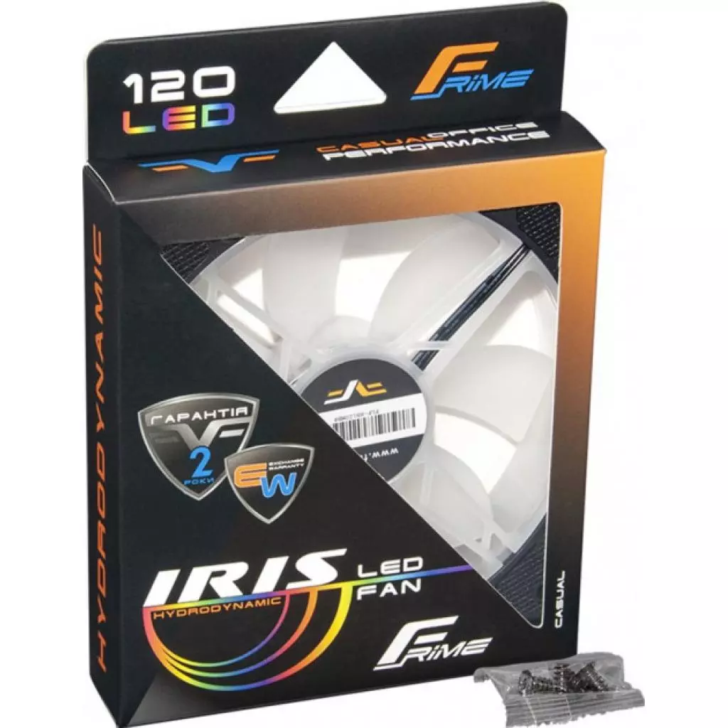 Кулер для корпуса Frime FLF-HB120MB8 - 2