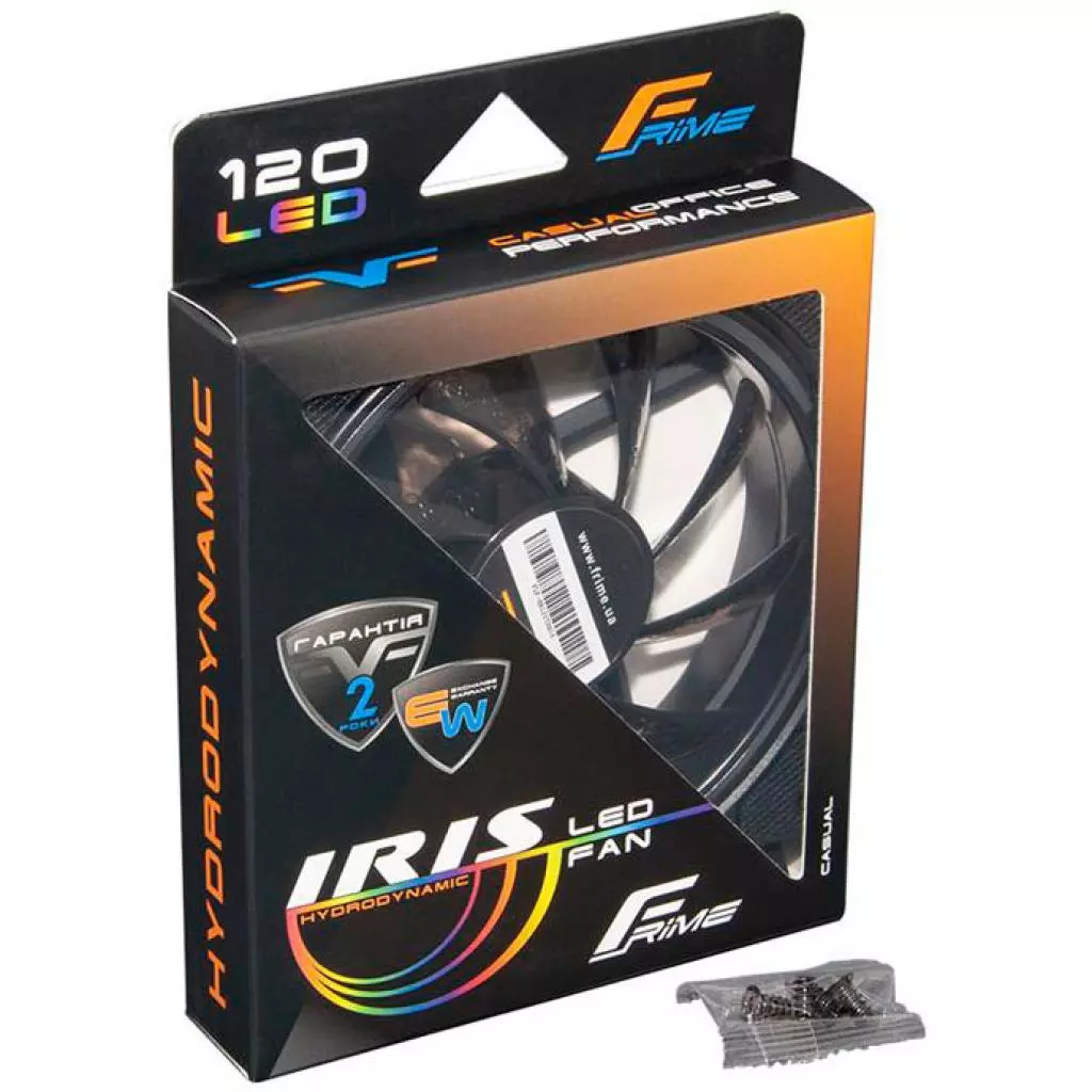 Кулер для корпуса Frime FLF-HB120TRB16 - 2 Кулер для корпуса Frime FLF-HB120TRB16 - 2