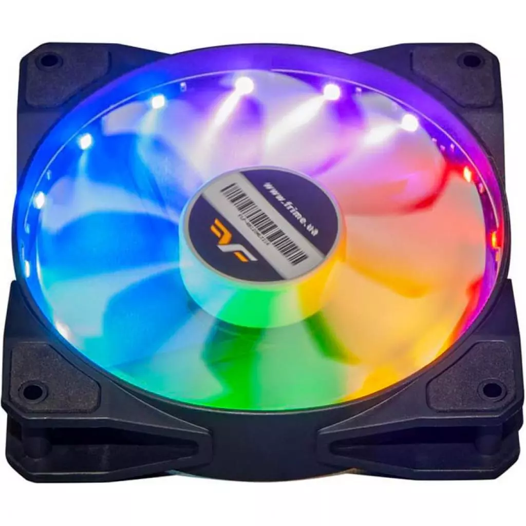Кулер для корпуса Frime LED Fan 16LED Multicolor 2 (FLF-HB120MLT216) - 1 Кулер для корпуса Frime LED Fan 16LED Multicolor 2 (FLF-HB120MLT216) - 1