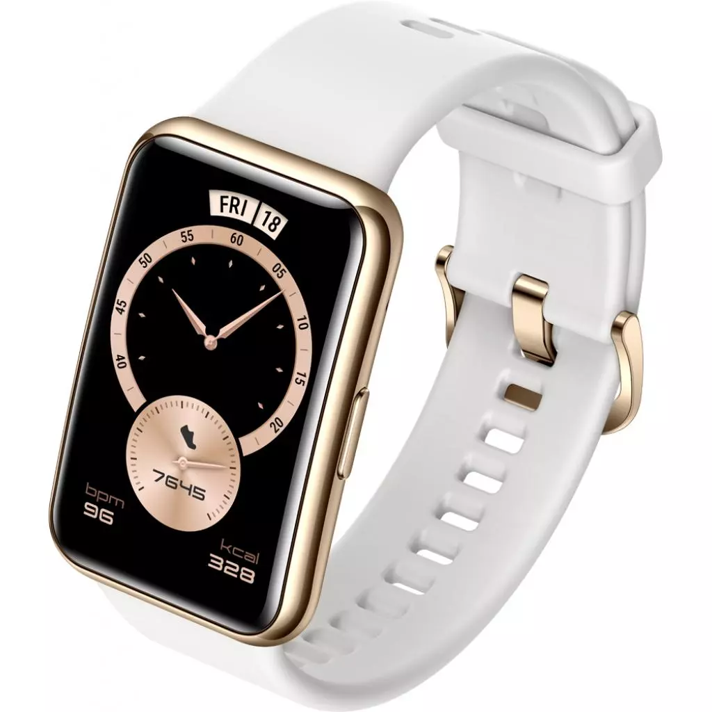 Смарт-часы Huawei Watch Fit Elegant Frosty White (55026300) - 2