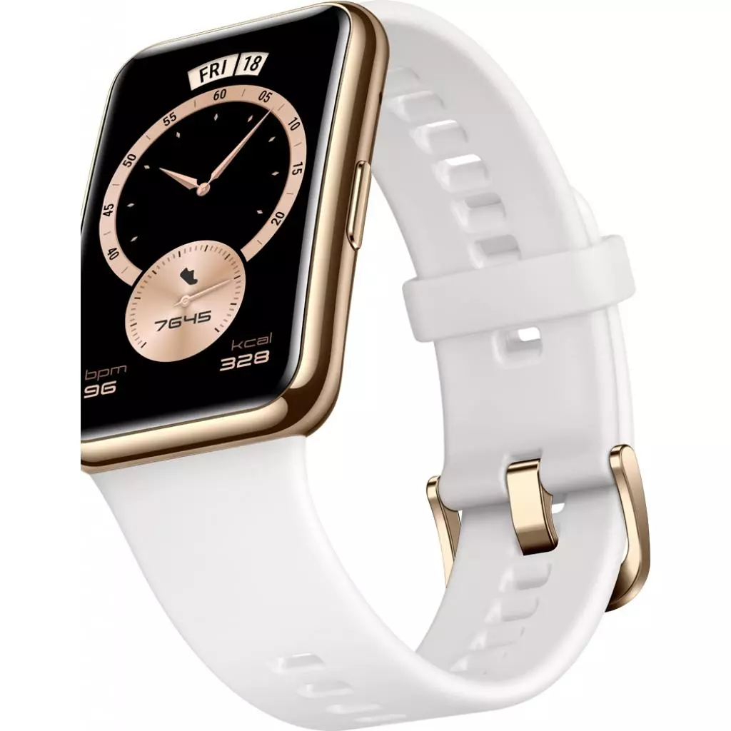 Смарт-часы Huawei Watch Fit Elegant Frosty White (55026300) - 6