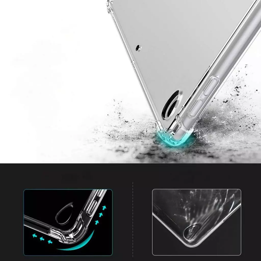 Чехол для планшета BeCover Anti-Shock Apple iPad Air 4 10.9 2020/2021 Clear (706021) - 4 Чехол для планшета BeCover Anti-Shock Apple iPad Air 4 10.9 2020/2021 Clear (706021) - 4