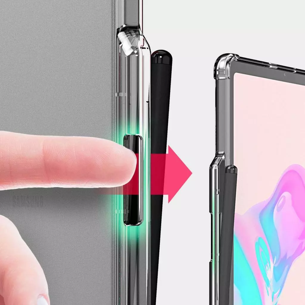 Чехол для планшета BeCover Anti-Shock Stylus Samsung Galaxy Tab S6 Lite 10.4 P610/P613/ (706002) - 3