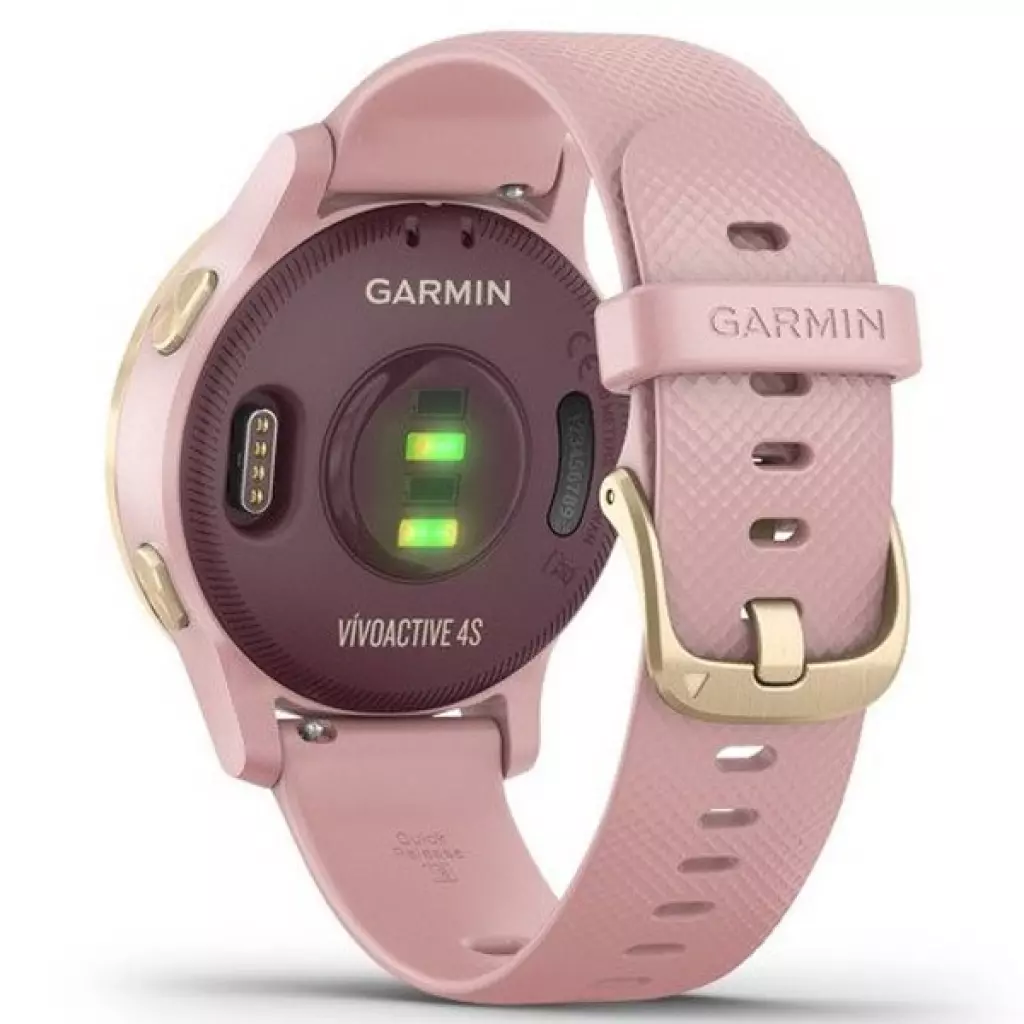 Смарт-часы Garmin vivoactive 4S, Dust Rose/Light Gold (010-02172-33) - 5