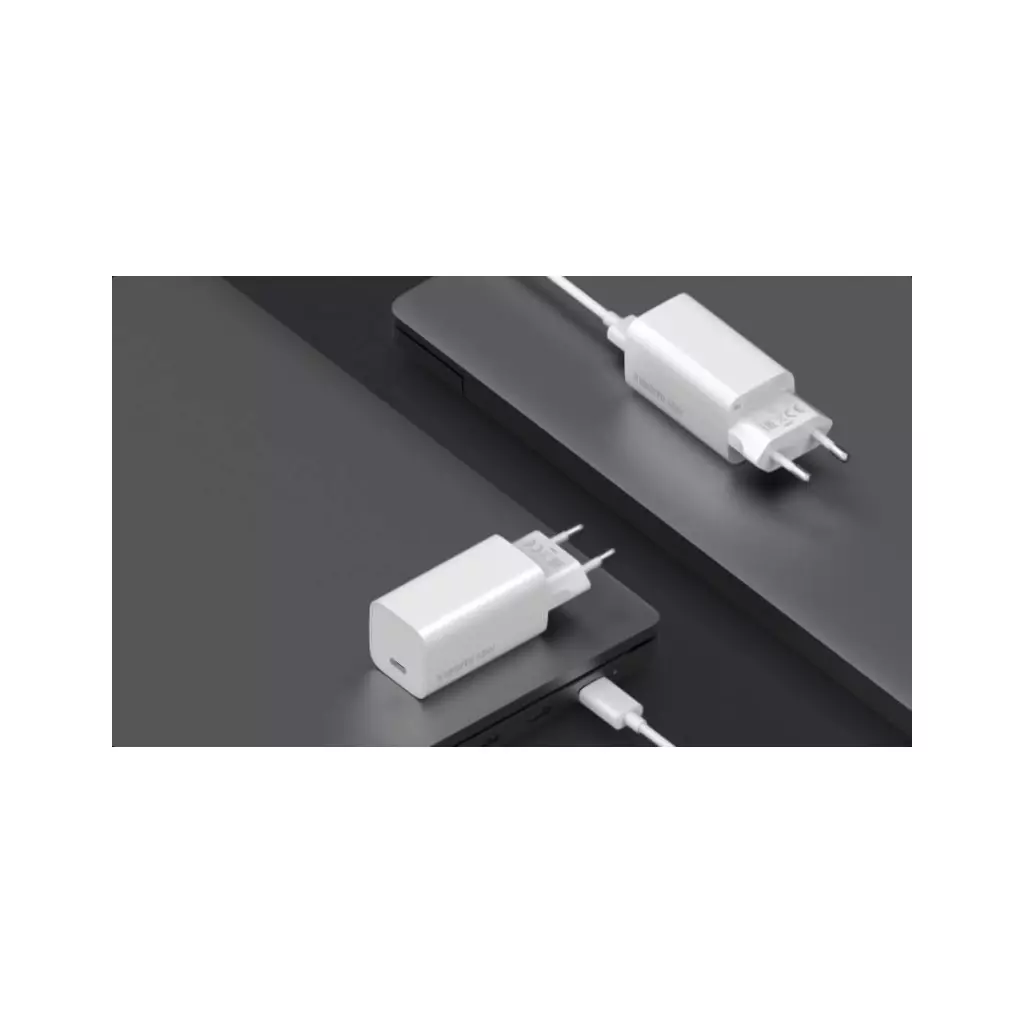 Блок питания к ноутбуку Xiaomi Mi Fast Charger 65W with GaN Tech (BHR4499GL) - 2