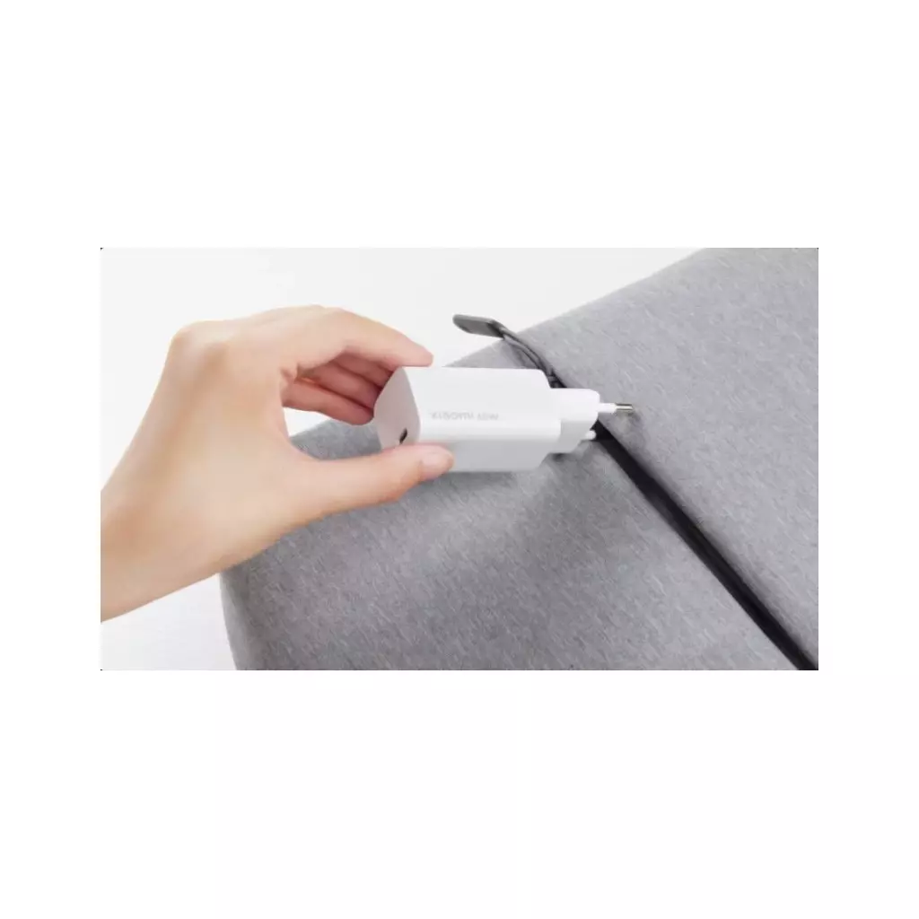 Блок питания к ноутбуку Xiaomi Mi Fast Charger 65W with GaN Tech (BHR4499GL) - 4
