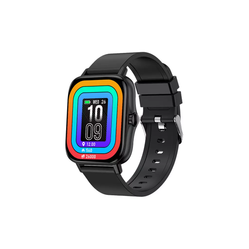 Смарт-часы Gelius Pro GP-SW004 (AMAZWATCH GT2) Bluetooth Call (IPX7) Black (GP-SW004 Black)
