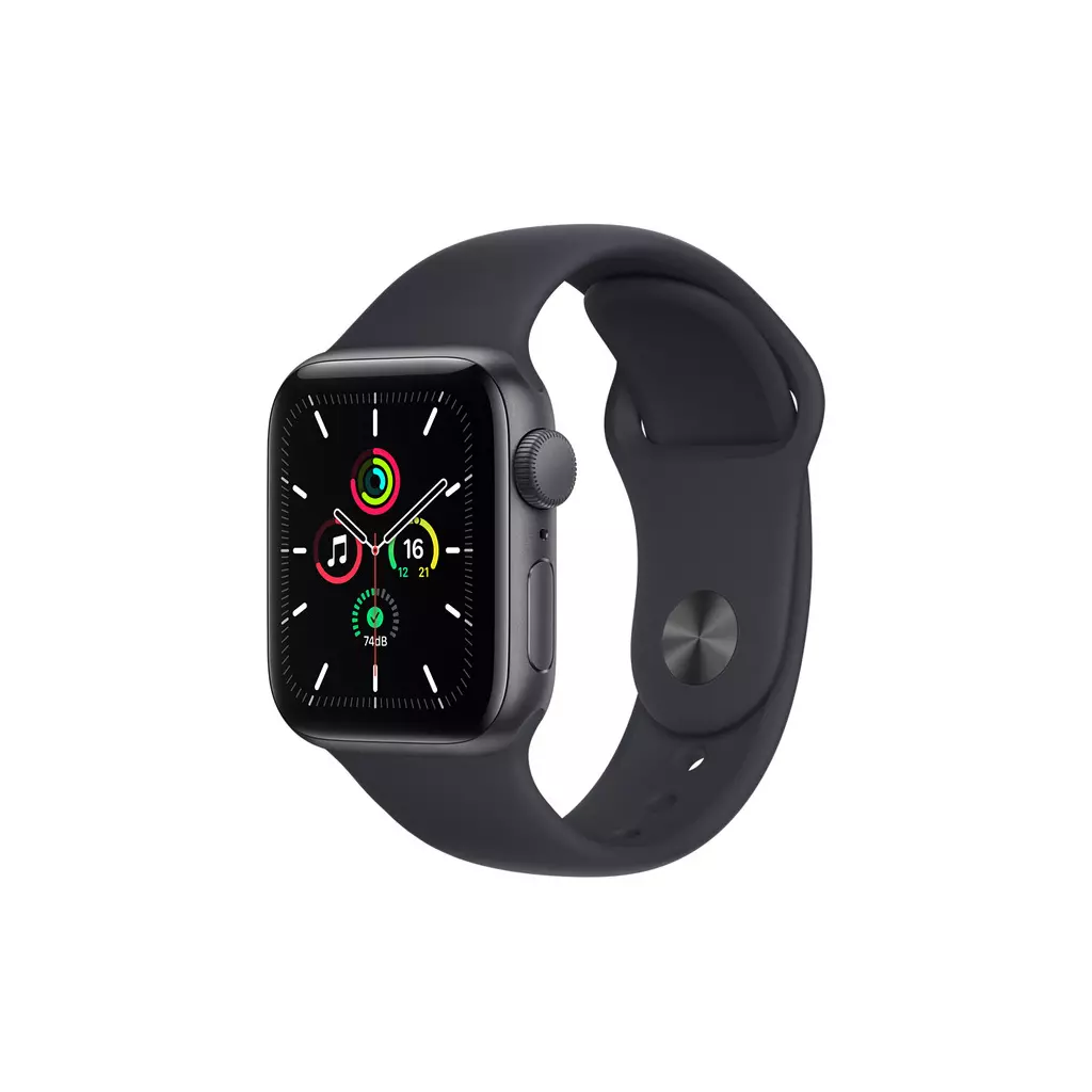 Смарт-часы Apple Watch SE GPS, 40mm Space Grey Aluminium Case with Midnight S (MKQ13UL/A) Смарт-часы Apple Watch SE GPS, 40mm Space Grey Aluminium Case with Midnight S (MKQ13UL/A)