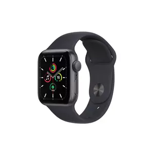 Смарт-часы Apple Watch SE GPS, 40mm Space Grey Aluminium Case with Midnight S (MKQ13UL/A)