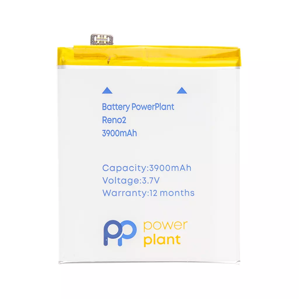 Аккумуляторная батарея для телефона PowerPlant OPPO Reno2 (BLP737) 3900mAh (SM130474)