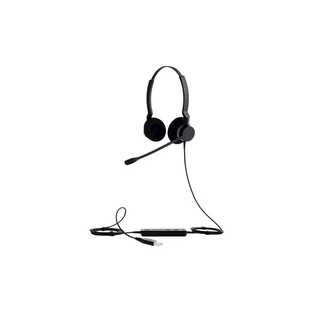 Наушники Jabra BIZ 2300 Mono MS USB Black (2393-823-109) - 1 Наушники Jabra BIZ 2300 Mono MS USB Black (2393-823-109) - 1