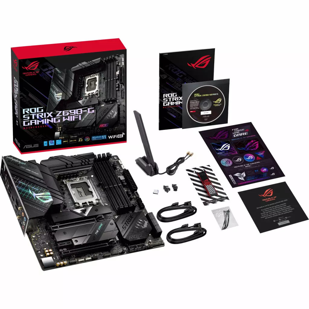 Материнская плата ASUS ROG STRIX Z690-G GAMING WIFI - 3 Материнская плата ASUS ROG STRIX Z690-G GAMING WIFI - 3