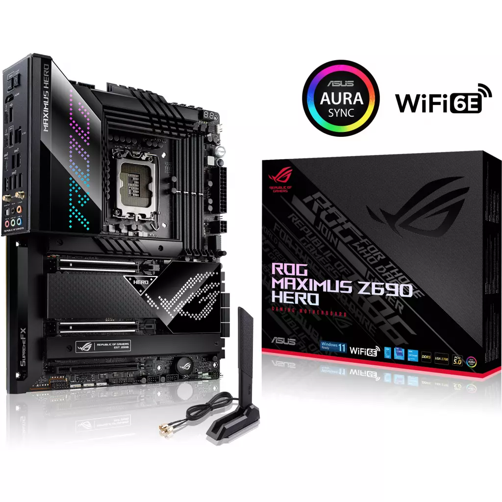 Материнская плата ASUS ROG MAXIMUS Z690 HERO