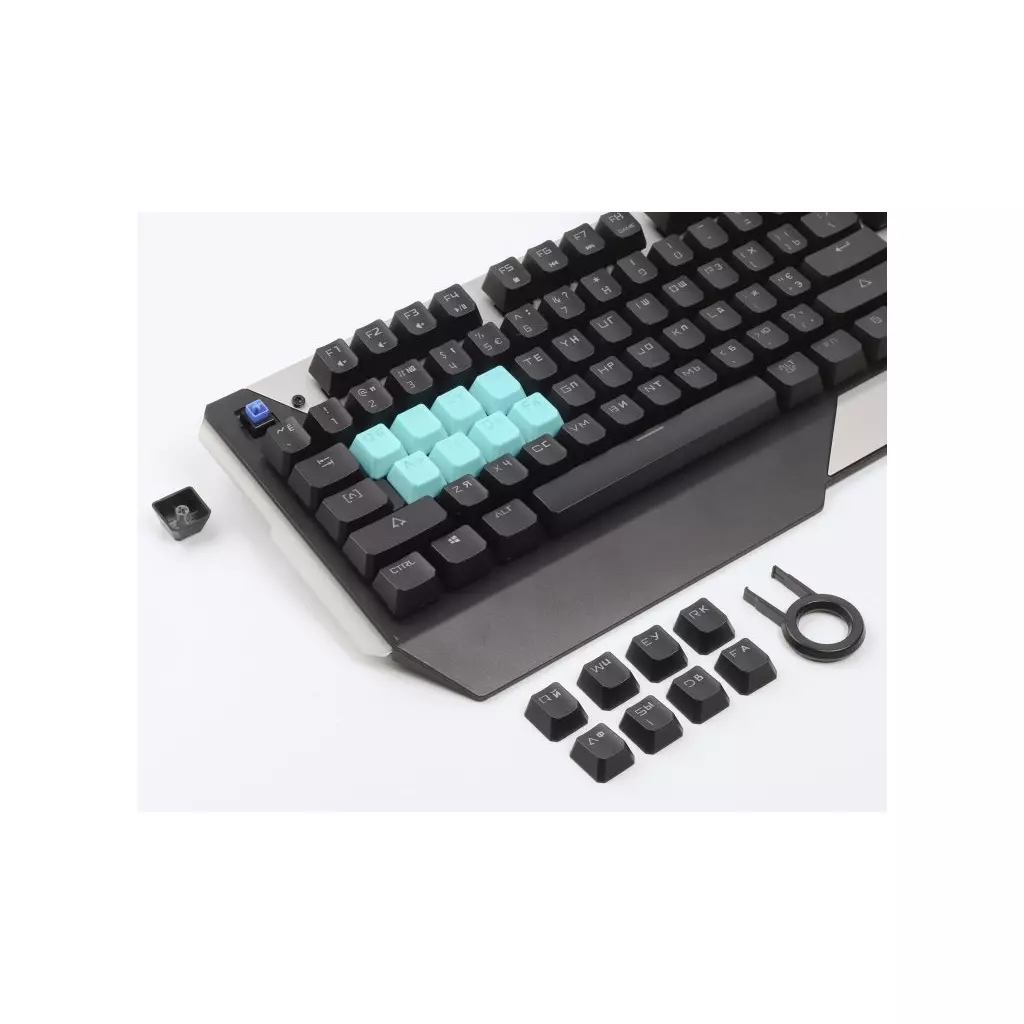 Клавиатура A4Tech Bloody B865 LK Blue Gun Grey - 4
