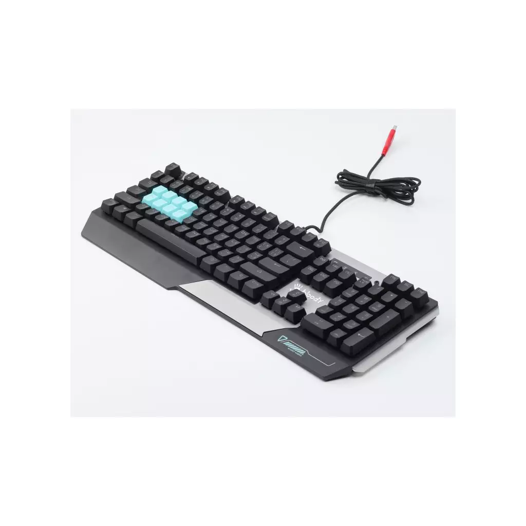 Клавиатура A4Tech Bloody B865 LK Blue Gun Grey - 5