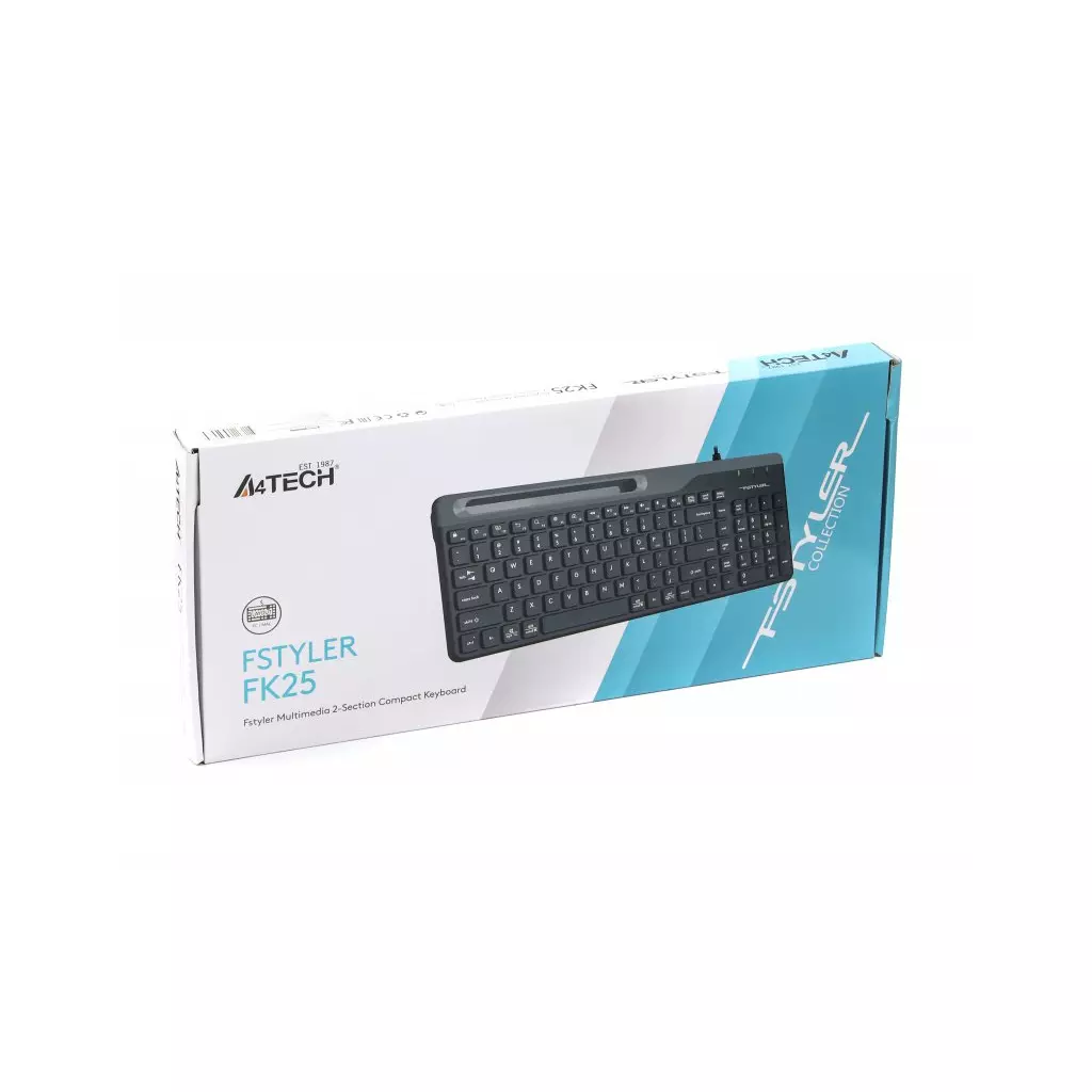 Клавиатура A4Tech FK25 USB Black - 4 Клавиатура A4Tech FK25 USB Black - 4