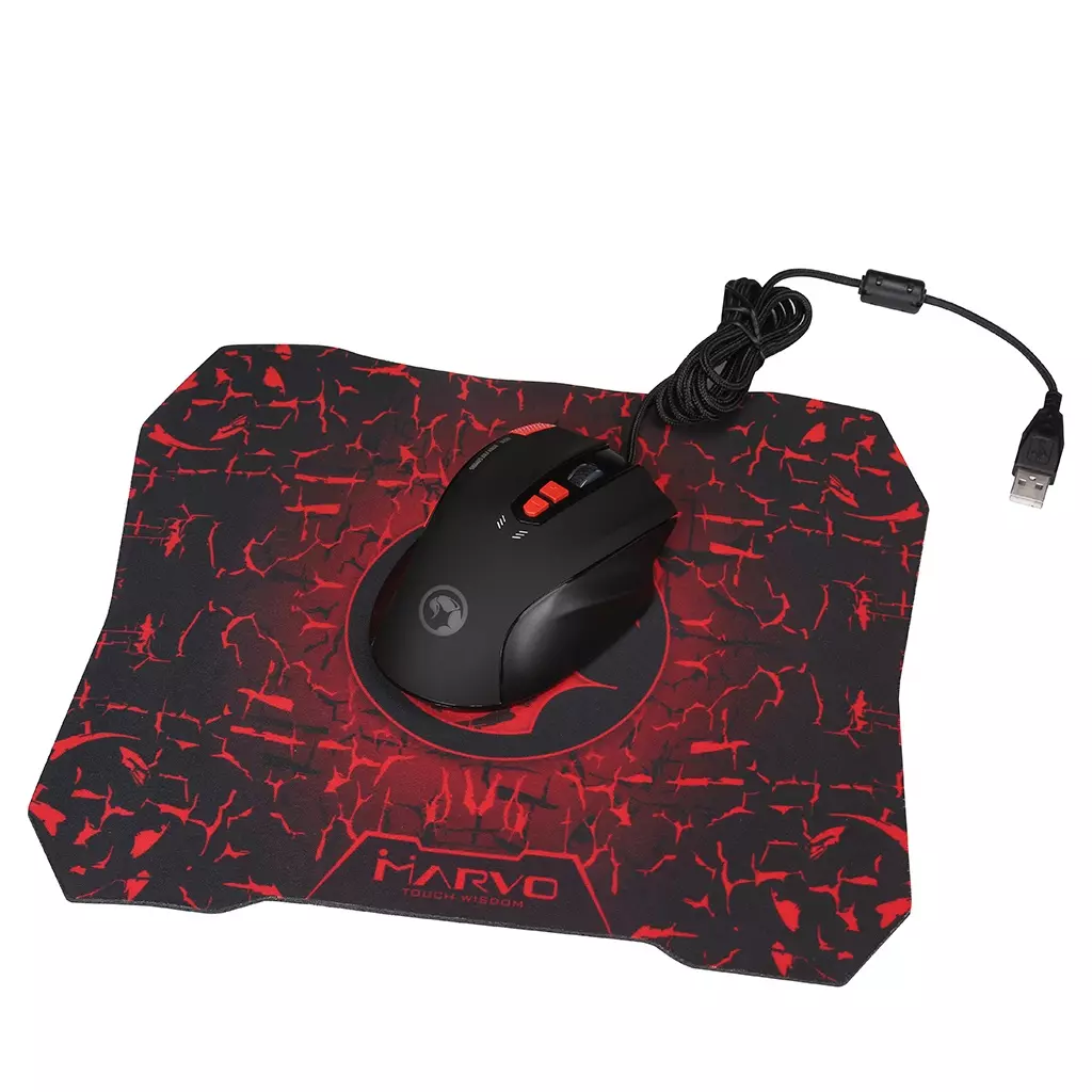 Мышка Marvo G928+ G1 USB Black (G928+G1) - 5