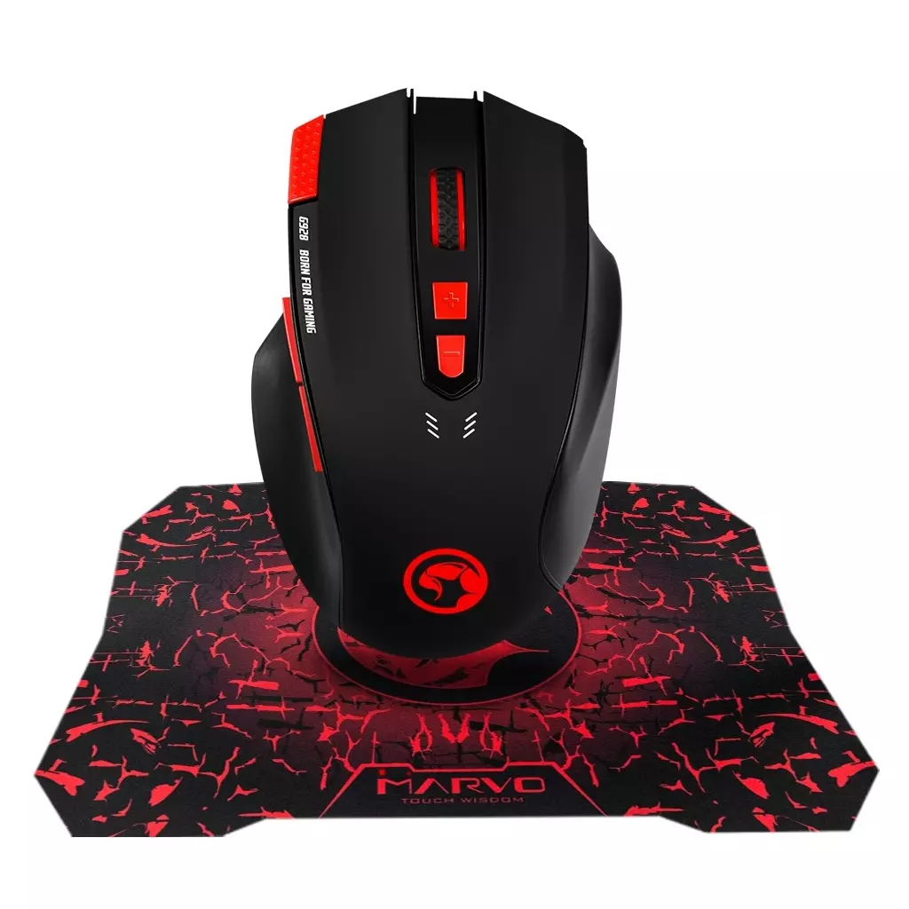 Мышка Marvo G928+ G1 USB Black (G928+G1)