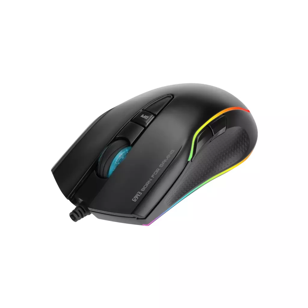 Мышка Marvo G943 RGB-LED USB Black (G943) - 1