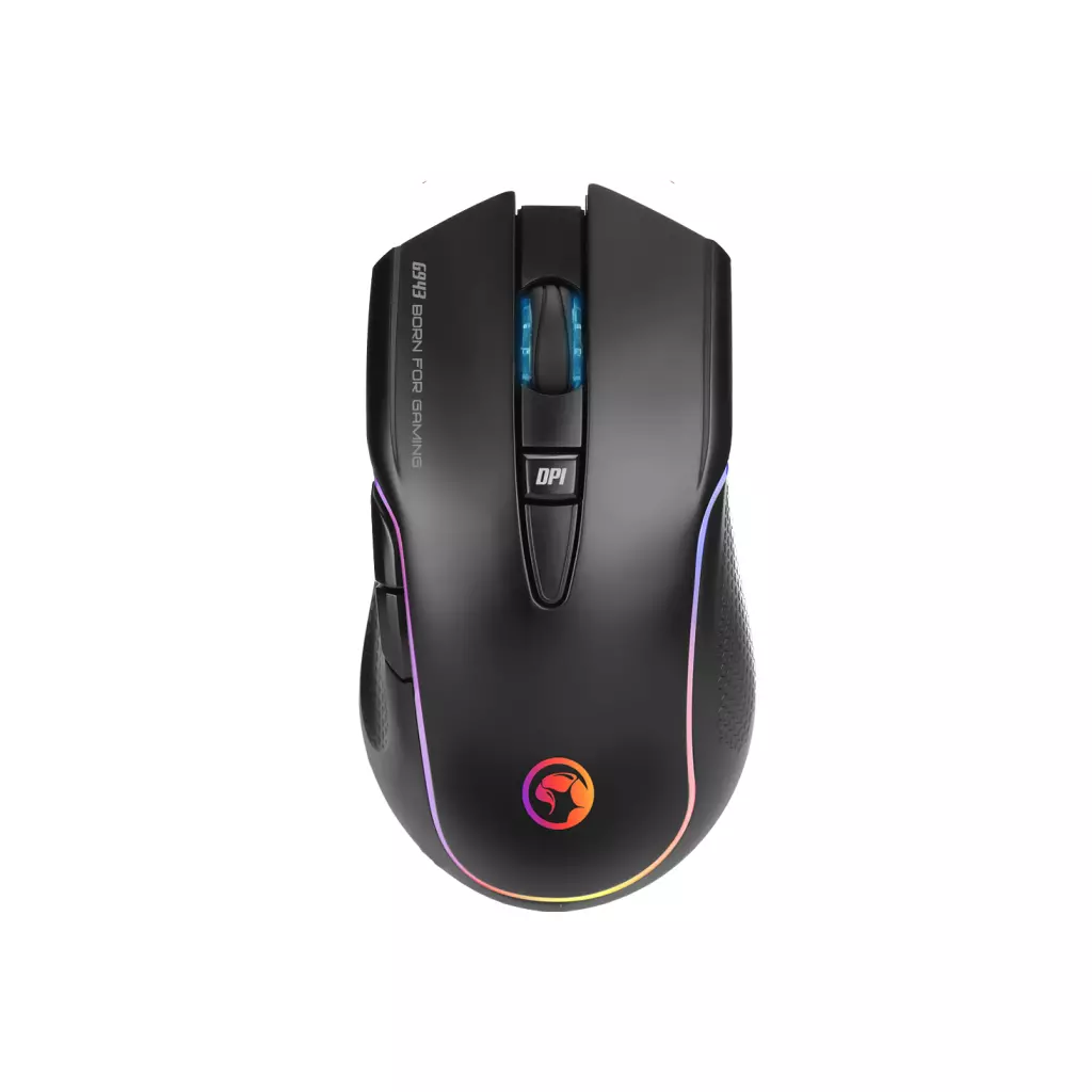 Мышка Marvo G943 RGB-LED USB Black (G943)