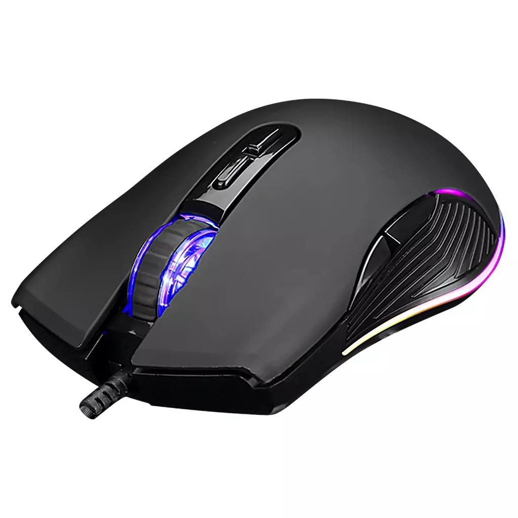 Мышка Marvo M421 Multi-LED USB Black (M421) - 1