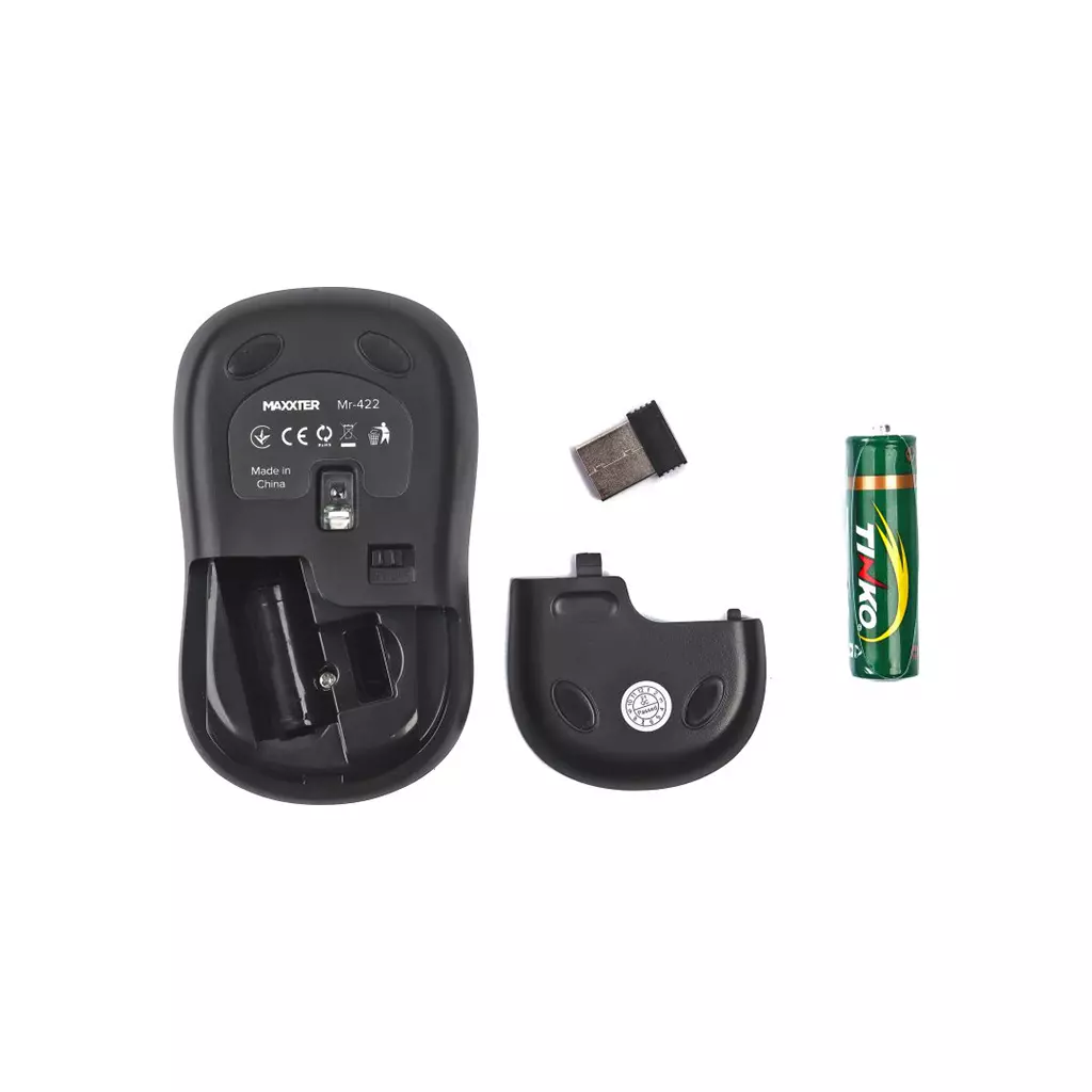 Мышка Maxxter Mr-422 Wireless Black (Mr-422) - 3