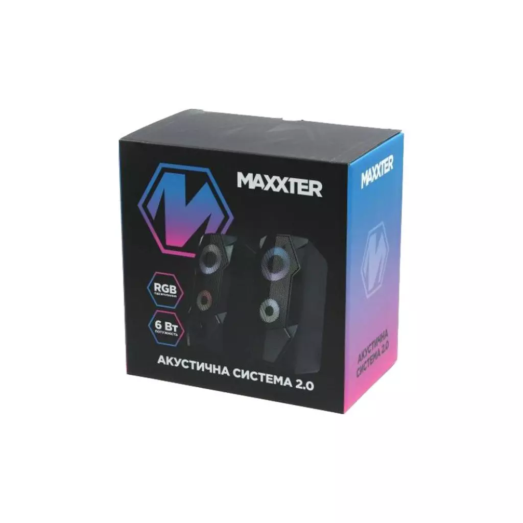 Акустическая система Maxxter CSP-U002RGB - 3 Акустическая система Maxxter CSP-U002RGB - 3