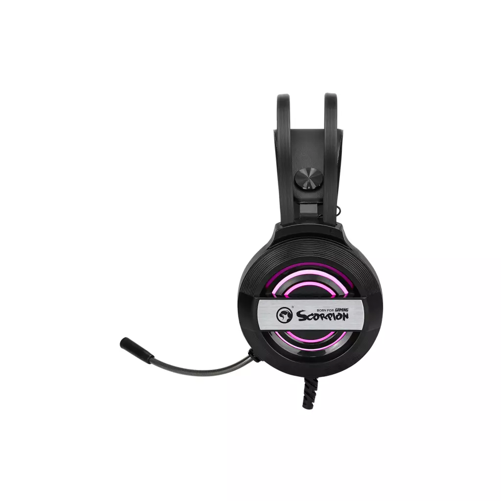 Наушники Marvo HG8902 Multi-LED Black (HG8902) - 2 Наушники Marvo HG8902 Multi-LED Black (HG8902) - 2